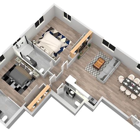 Superbe, T3 Spacieux 78 M2, Neuf, Parking, Balcon Gerde Exteriér fotografie